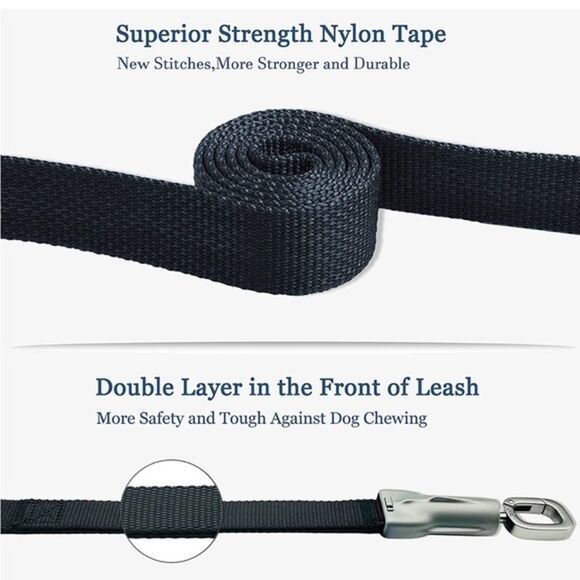 Emergency Escape Dog Leash Padded Handles&Traffic Handle and Escape Safe… - Picture 3 of 6